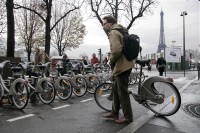 Парижские бесплатные велосипеды