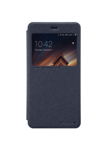 Чехол для Xiaomi Redmi Note 5A (2 / 16) Nillkin Sparkle Leather Case, черный