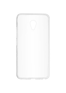 Чехол для Meizu M5 SkinBox 4People slim silicone, прозрачный