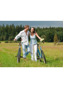 Пикник на велосипедах для двоих