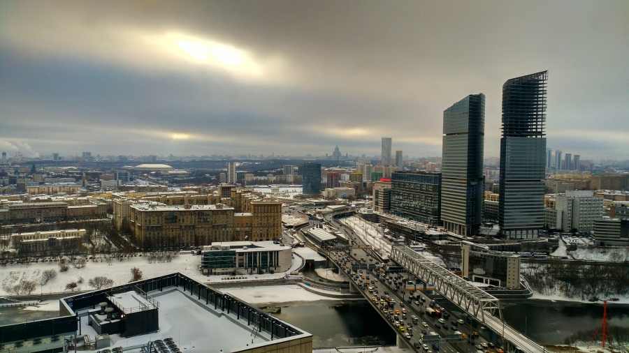 Виды Москвы из Москва-Сити